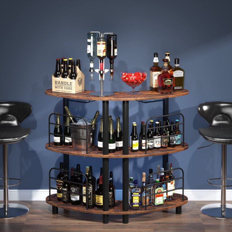 Shelf store bar table